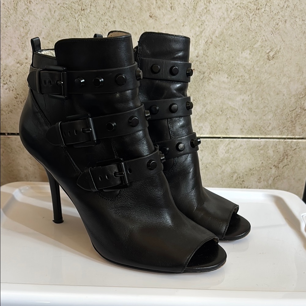 Michael Kors Black Heeled Boots